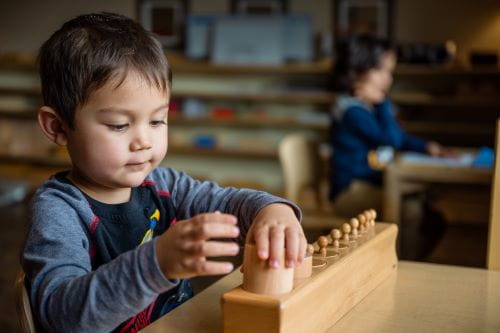 The Montessori Knobbed Cylinders: Introducing The Young Child To ...