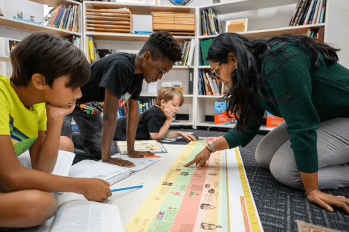 Tracing the Spiral Curriculum: Montessori, Bruner, and the Bold Idea